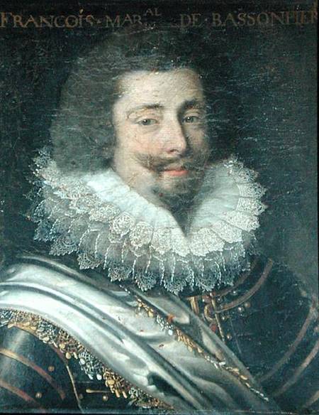Portrait of Francois de Bassompierre (1579-1646) a Scuola Francese
