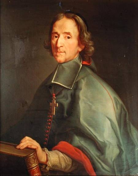Portrait of Francois de Salignac de la Mothe-Fenelon (1651-1715) a Scuola Francese