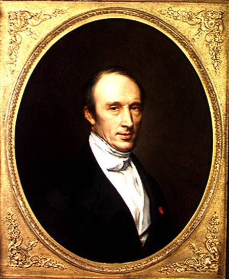 Portrait of Louis Cauchy (1789-1857) a Scuola Francese