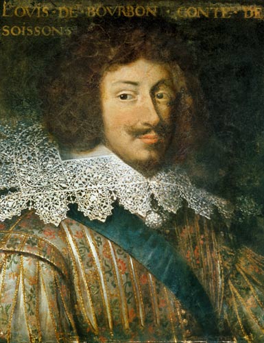 Portrait of Louis of Bourbon (1604-41) Count of Soissons a Scuola Francese