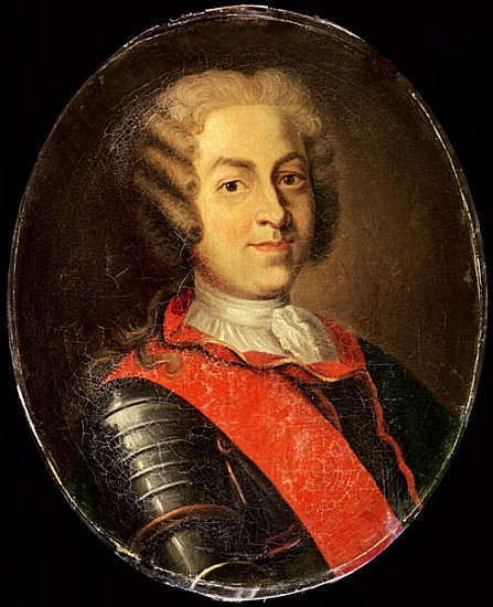 Portrait of Roland Michel Barrin, Marquis de La Galisonniere a Scuola Francese