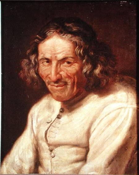 Portrait of Paul Scarron (1610-60) a Scuola Francese