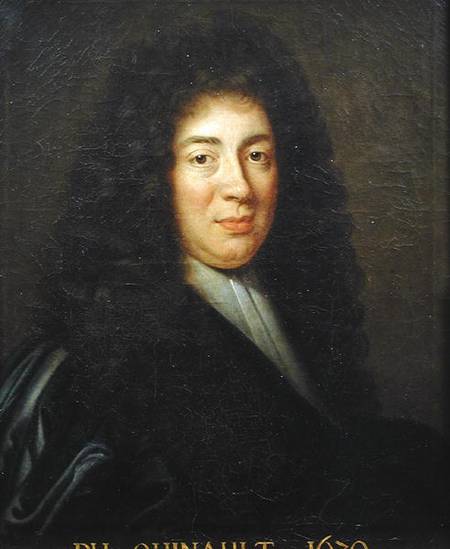 Portrait of Philippe Quinault (1635-88) a Scuola Francese