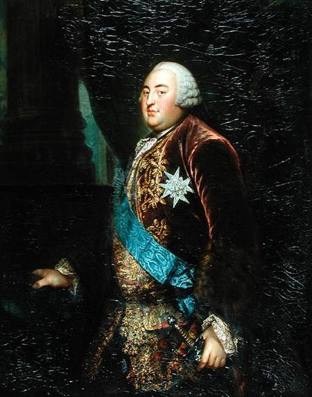 Portrait presumed to be Louis-Philippe d'Orleans (1725-85) a Scuola Francese