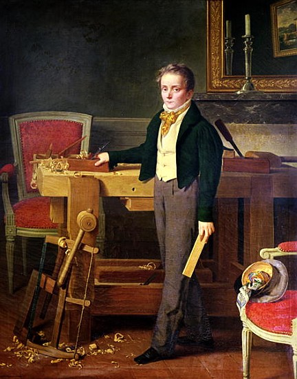 Portrait presumed to be Alfred de La Chaussee a Scuola Francese