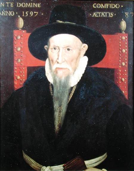 Portrait of Theodore de Beze (1519-1605) a Scuola Francese