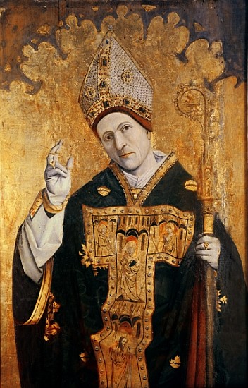 Saint Siffredus of Carpentras, Provencal school, c.1460-70 a Scuola Francese