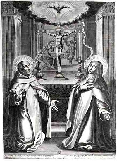 St. John of the Cross and St. Theresa of Avila a Scuola Francese