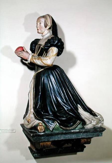 Statue of Antoinette de Fontette a Scuola Francese