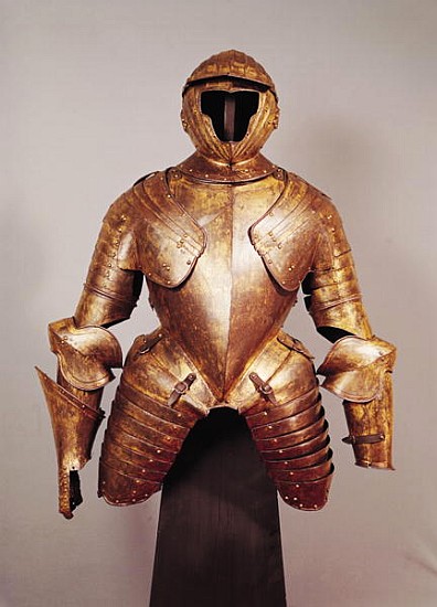 Suit of armour belong to Charles de Lorraine (1554-1611) 16th-17th century (metal) a Scuola Francese