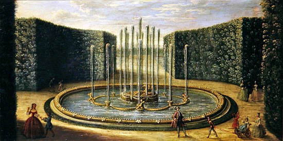 The Bassin de Saturne at Versailles (early eighteenth century) a Scuola Francese
