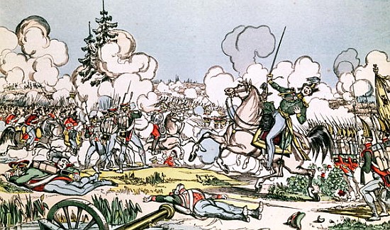 The Battle of Moscow, 7th September 1812 a Scuola Francese