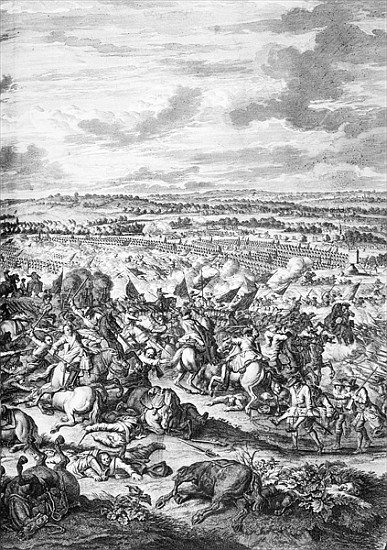 The Battle of Oudenarde a Scuola Francese