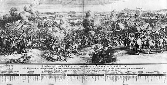 The Battle of Ramillies, 23rd May 1706 a Scuola Francese