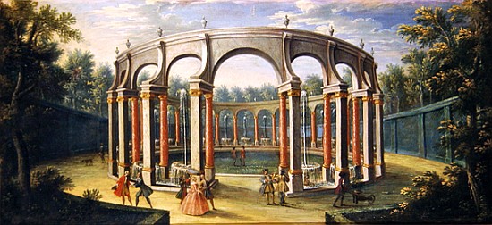 The Bosquet de la Colonnade at Versailles, early eighteenth century a Scuola Francese