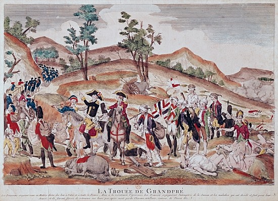 The Breach of Grandpre, October 1792 a Scuola Francese