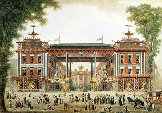 The Chinese Baths in Paris, established Lenoir a Scuola Francese