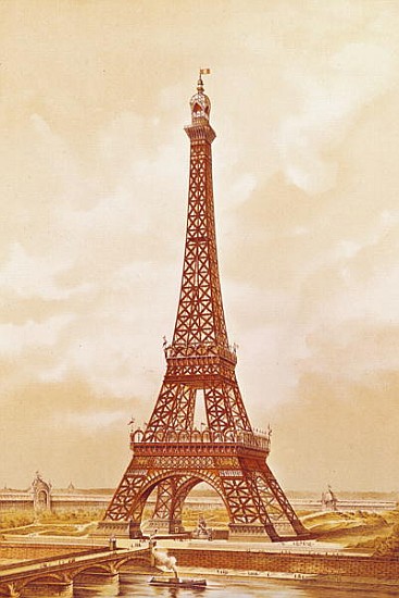 The Eiffel Tower a Scuola Francese