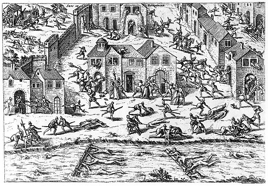 The Massacres of Sens, 12th April 1562 a Scuola Francese