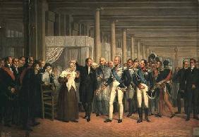 Cataract Operation Performed by Guillaume Dupuytren (1777-1835) in the Presence of King Charles X (1