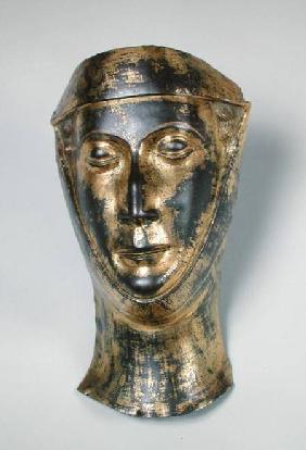 Funerary mask of the wife of Herbert Lanier (d.1290)