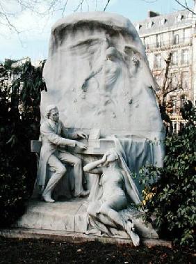 Monument to Frederic Chopin (1810-49)