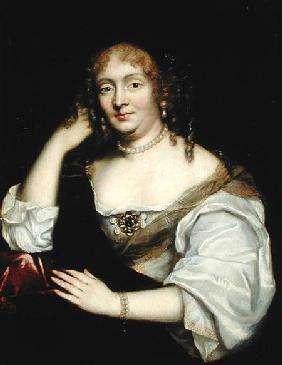 Portrait of Marie de Rabutin-Chantal (1626-97) Marquise de Sevigne