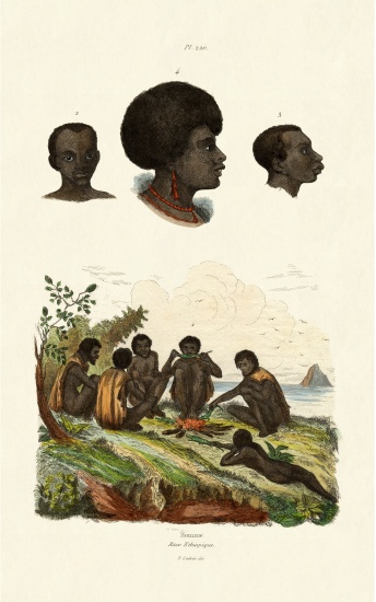 Ethiopians a French School, (19th century)
