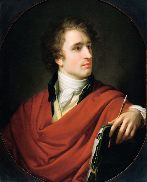 Portrait of the painter Joseph Karl Stieler a Friedrich Heinrich Füger