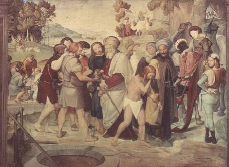 Joseph Being Sold by his Brothers, from the Casa Bartholdy fresco cycle a Friedrich Overbeck