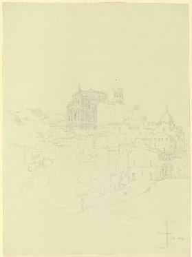 Ansicht von Monreale mit S. Maria Nuova