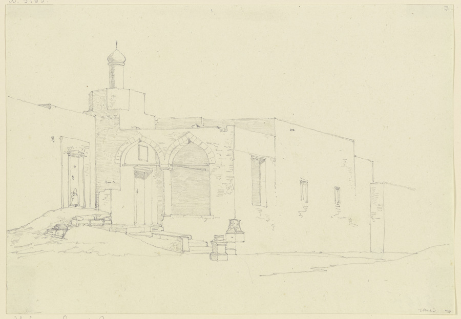 Kleine ägyptische Moschee a Friedrich Maximilian Hessemer