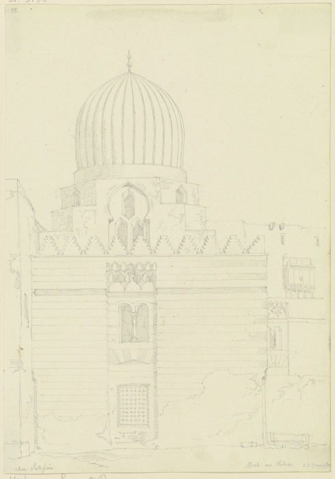 Mosque in Abul us Fehn a Friedrich Maximilian Hessemer