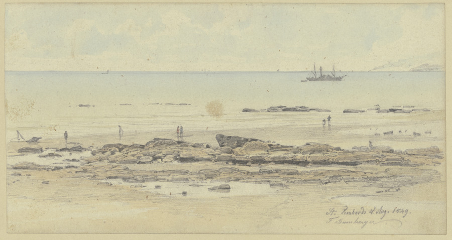 Küste bei Saint Leonards-on-Sea a Fritz Bamberger