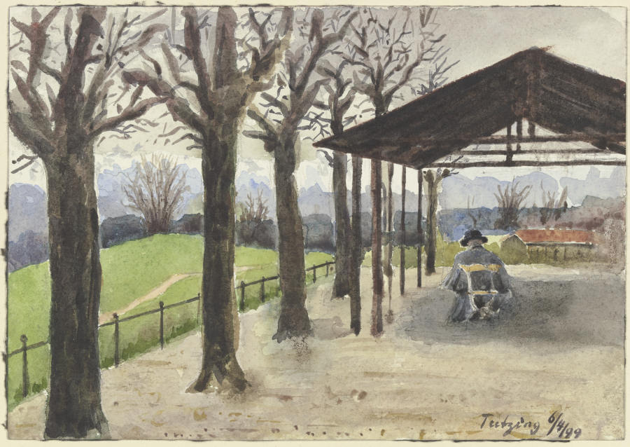 View from Tutzing a Fritz Hauck