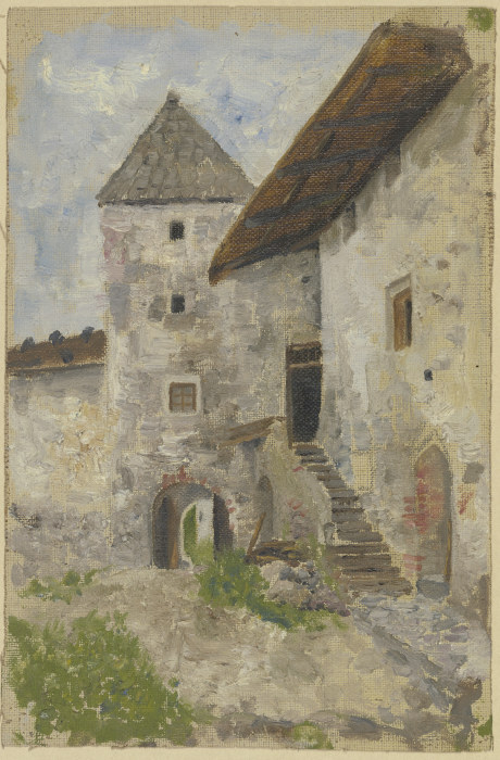 Tower of a city wall a Fritz Hauck