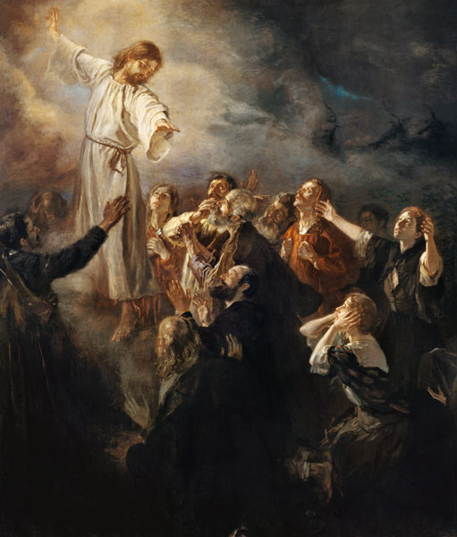 The Ascension Day Christi. a Fritz von Uhde