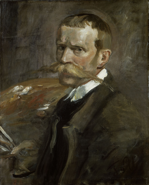 Fritz von Uhde , Self-portrait a Fritz von Uhde