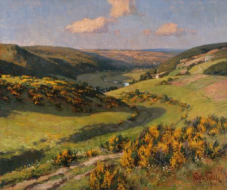 In the valley of Schleiden, Eifel