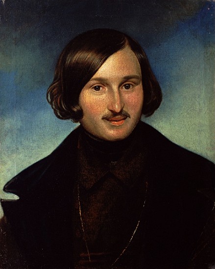 Portrait of Nikolay Gogol a Fyodor Antonovich Moller