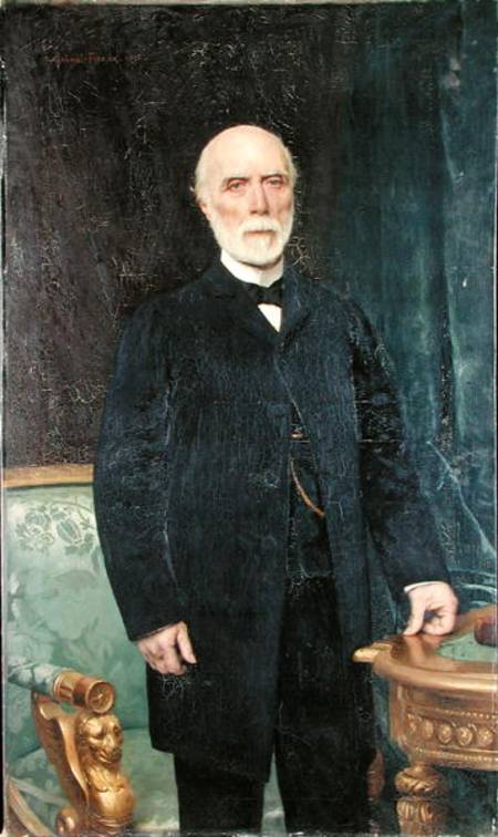Charles-Louis de Saulces de Freycinet (1828-1923) a Gabriel-Joseph-Marie-Augustin Ferrier
