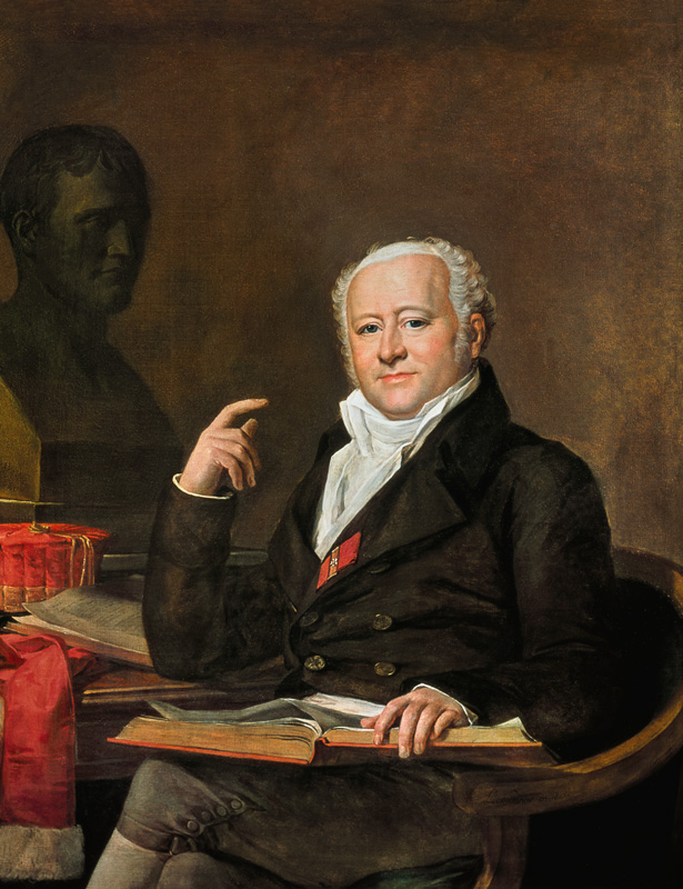Portrait of Jean Nicolas Corvisart des Marets (1755-1821) a Gabriel Lemonnier