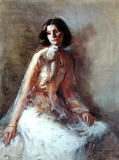 Portrait of Pam (oil on canvas)  a Gail  Schulman