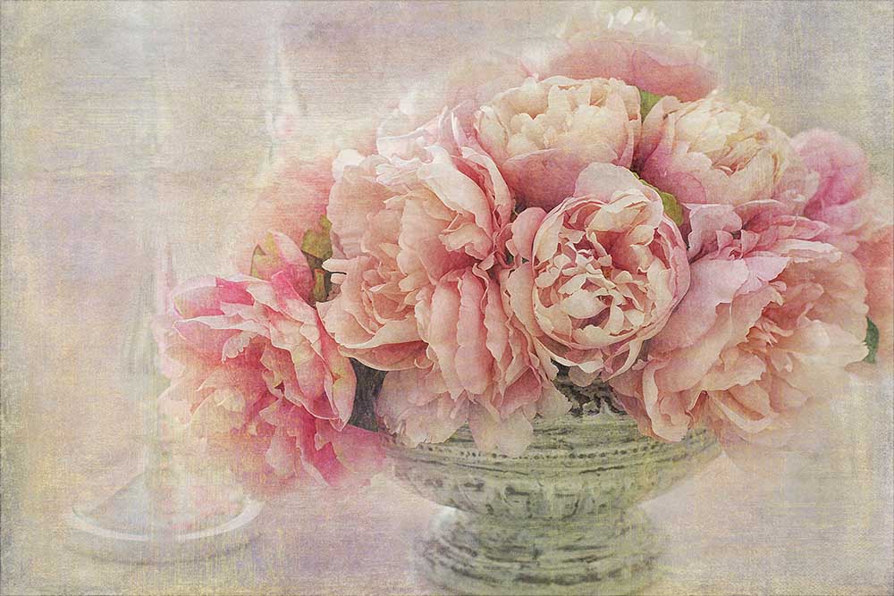 A Posy of Pink Peonies a Gaille Gray