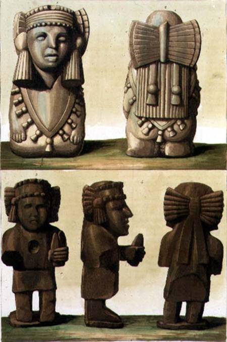 Aztec Idols, Mexico a Gallo Gallina