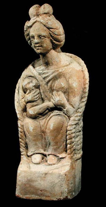 Mother goddess, from Macon, Burgundy a Gallo-Roman