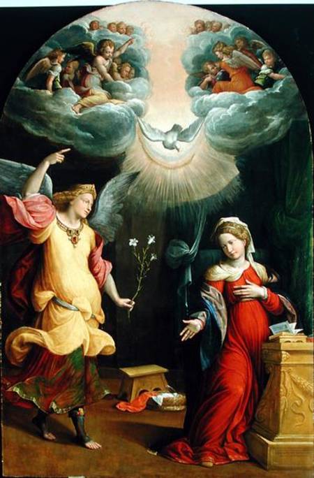 The Annunciation a Garofalo