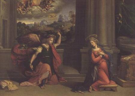The Annunciation a Garofalo
