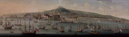 View of Naples a Gaspar Butler