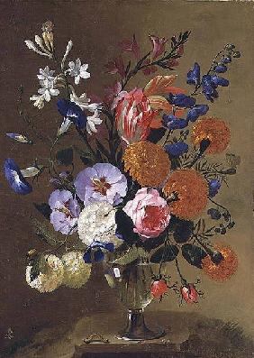 A Still Life of Flowers in a Vase